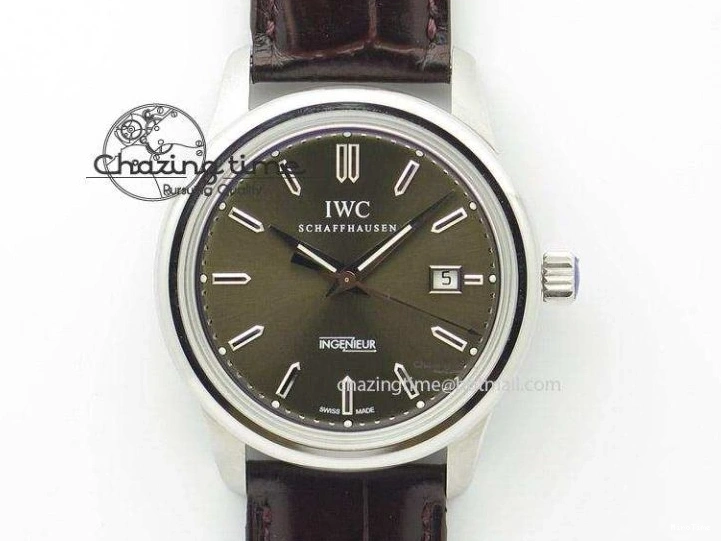 MIROTIME 0309 Big Pilot Top Gun Miramar PVD Plated Titanium on Green Nylon Strap A23J Refined 7398